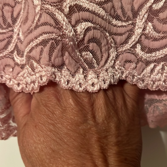 Beautiful Bebe lace halter top - Picture 3 of 9